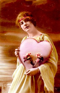 St. Valentine's Day image c.1910- where did it all come from?
